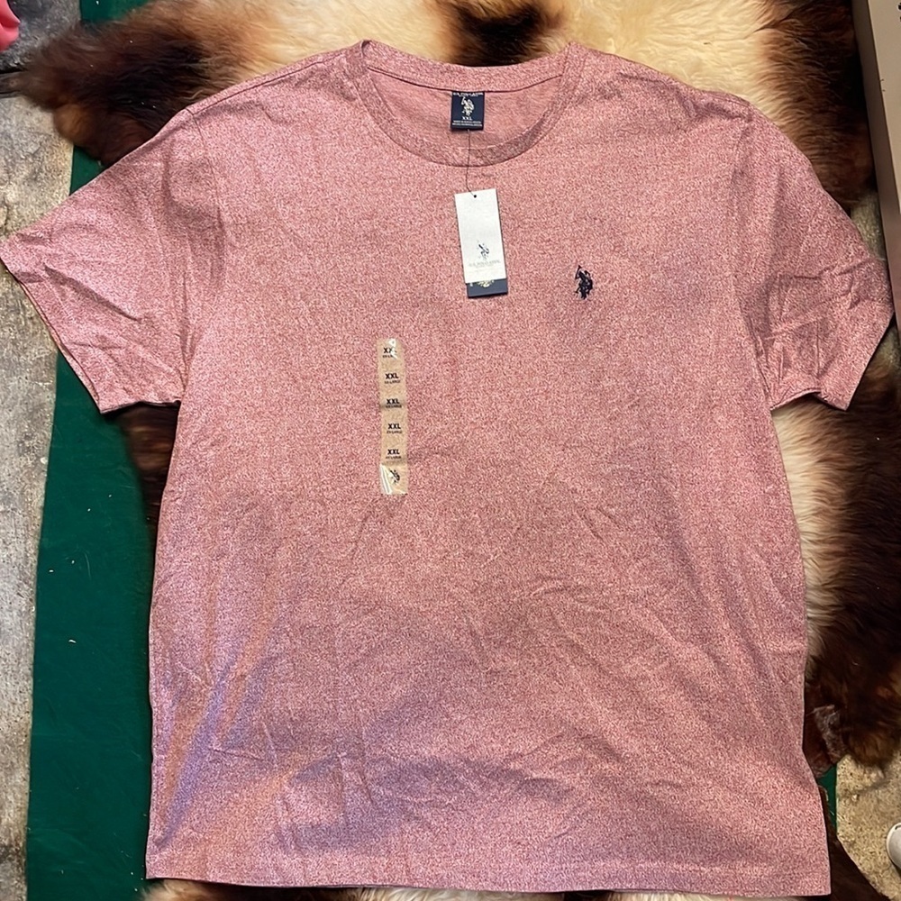 NWT US Polo Assn Red Short Sleeve‎ Shirt